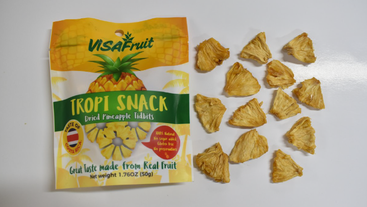 Tropi Snack – Nutritious Dried Pineapple Snack for Active Lifestyles